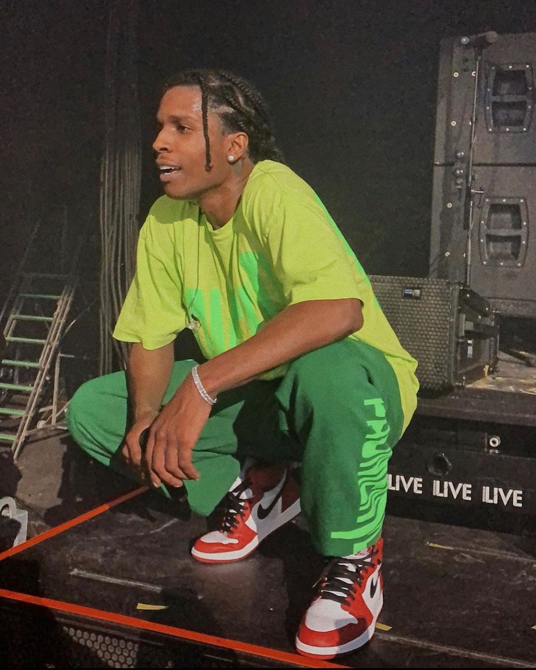 ASAP Rocky Wears Unreleased Off-White x Air Jordan 1 – Footwear News