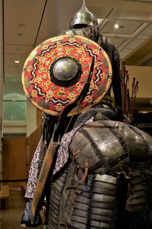 barbucomedie:Armour and Equipment of a Turkish Heavy Cavalryman dated Late 15th Century on display a