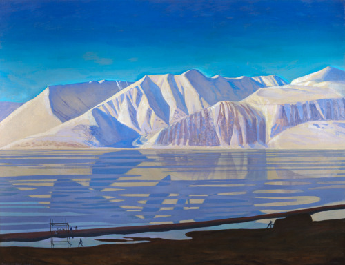 myfairynuffstuff:Rockwell Kent - May, North Greenland, c.1935 - 1937.