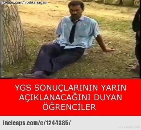 YGS Sonuçlarının yarın...