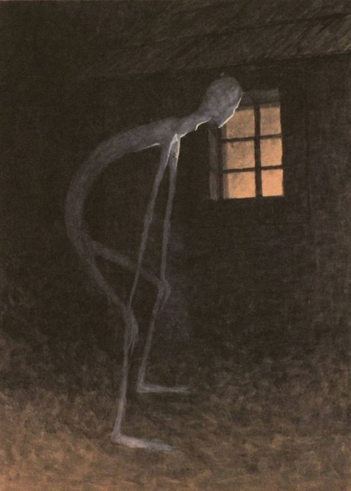 Jaroslav Panuška (1872–1958) - Spirit Of The Dead Mother, 1900 