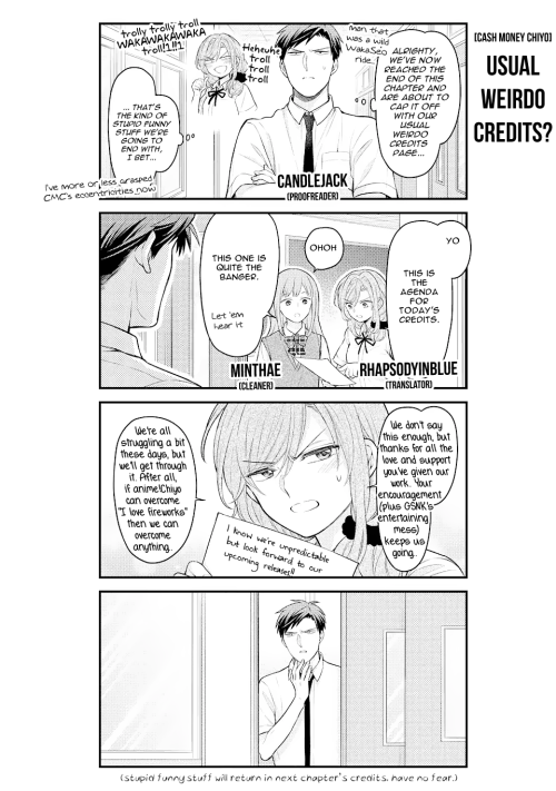 Gekkan Shoujo Nozaki-kun Chapter 131, Part 2 Part 1 here [x] © Cash Money Chiyo (@grolia, candlejack