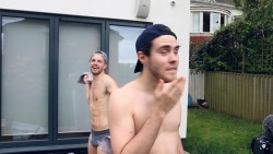 male-celebs-naked:  Marcus Butler all wet Submit