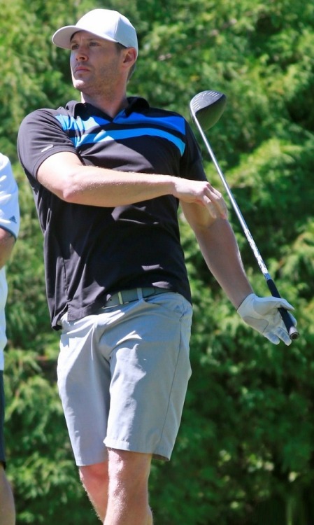  Jared Padalecki and Jensen Ackles Playing Golf in Surrey, Canada http://www.vjbrendan.com/2017/07/j