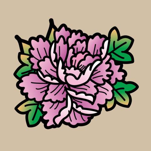 「Peony」Illustration