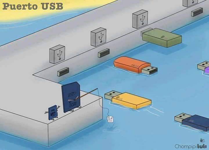 nomellamesfriki: Puerto USB: Descripción Gráfica