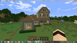 My new finished house in staffcraft. Now