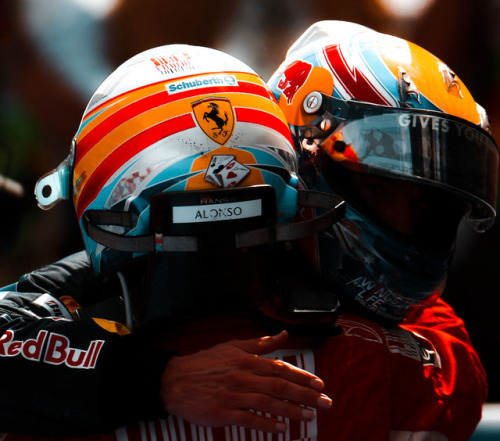 Fernando Alonso & Mark Webber