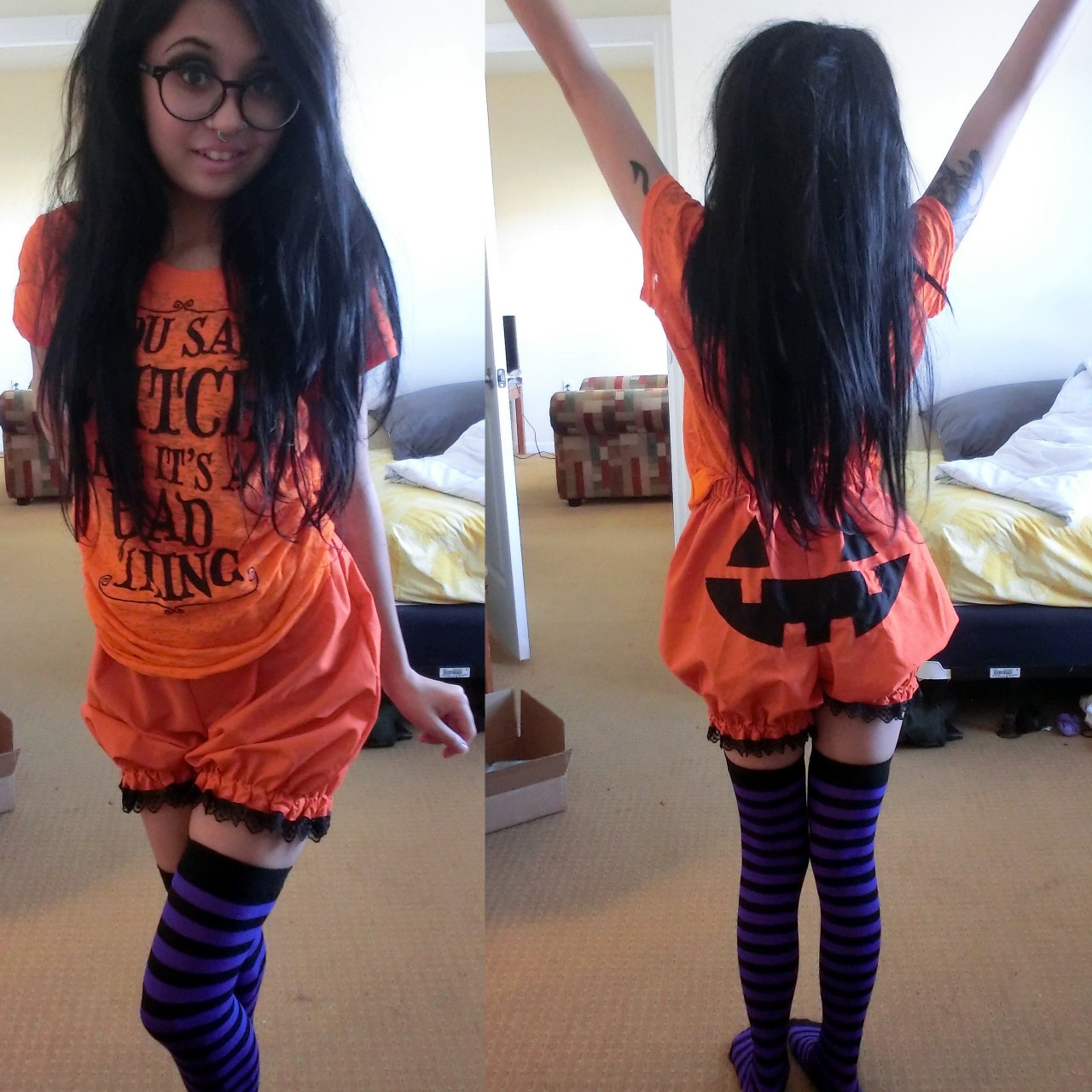 the-gloomth:  bitchunderthestreetlight:  Happy halloween / samhain!  Adorable!!!