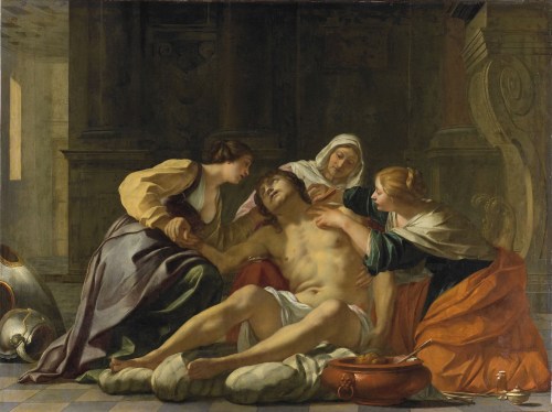 Jacques Blanchard (French, 1600-1638), St. Sebastian attended by St. Irene and her Helpers, 1638