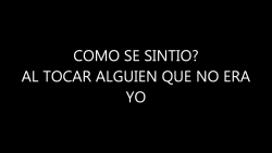 yo-no-pienso-volver:  Sólo a terceros - Pxndx.