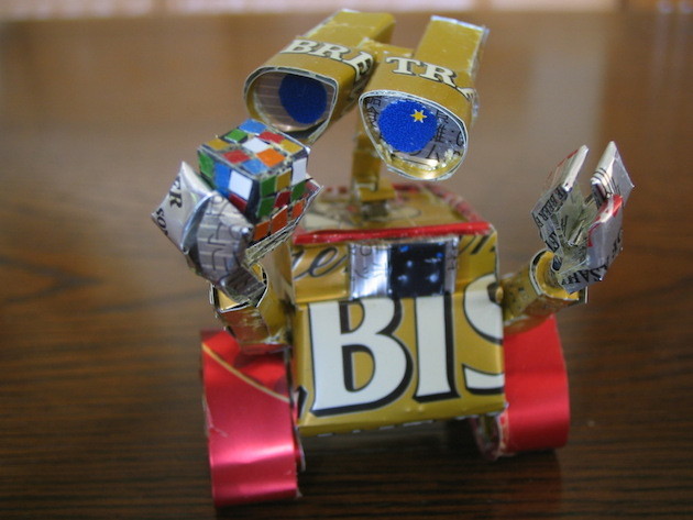 mymodernmet:  Japanese artist Makaon transforms discarded aluminum cans into delightful