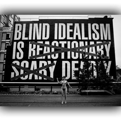 garybreckheimer:  “is” #art #garybreckheimer #ny #blind (at The Stonewall Inn)