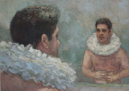 ydrorh:Mirror, 2021, Oil on canvas, 50x70