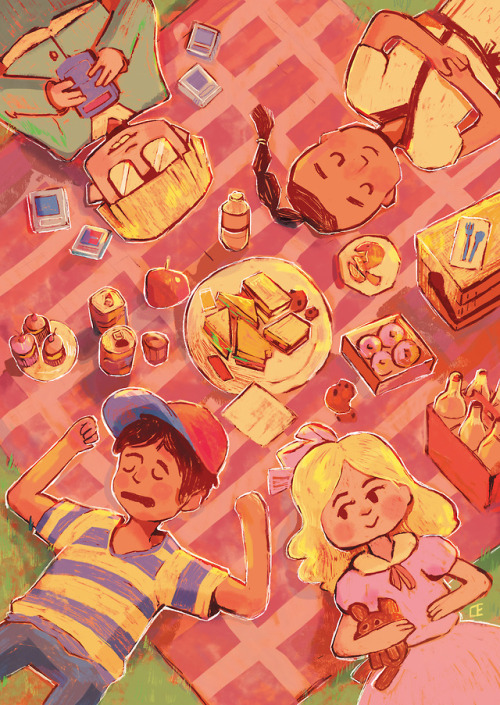 My completed piece for the @beinfriendszine​!! Thanks for having me and hosting this wonderful proje