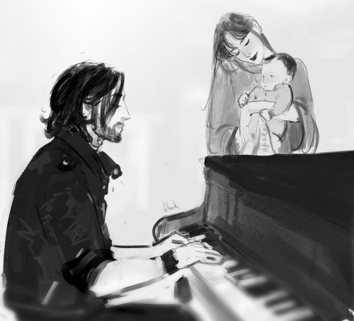 blvnk-art: If there was one thing Sirius couldn’t refuse, it was Lily’s requests for him
