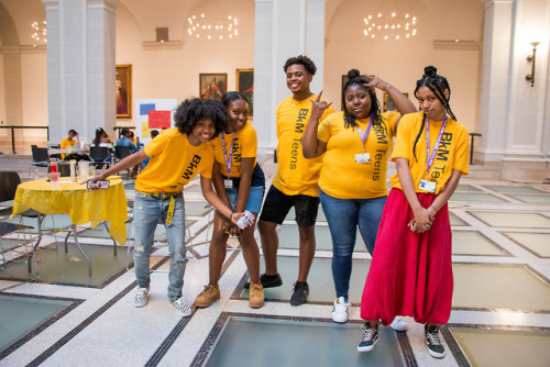 “I wanted to have the experience of bringing more teens into a museum and see them be themselves wit