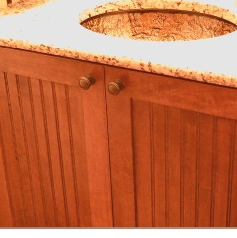 Bathroom - Farmhouse Powder Room