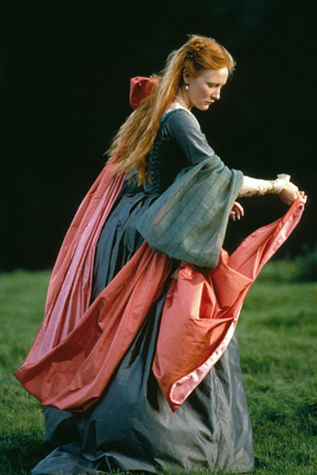 Cate Blanchett as the young Queen Elizabeth I in the 1998 film “Elizabeth" 