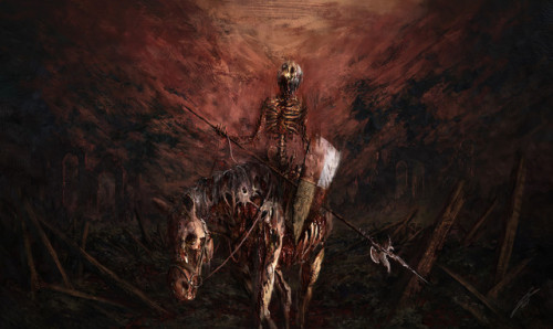 morbidfantasy21: Rotten Horse – concept art by Julian Bauer