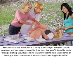favouritehumiliationcaptions:One of my favourite humiliation captions