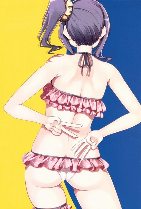 【二次・ZIP】物理的にも敷かれたい虹美少女のお尻エロ画像 | 桃色虹画像 -二次元萌え画像エロ画像まとめ-