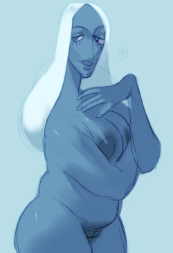 southblot: i luv her thick blue sea~ ;9