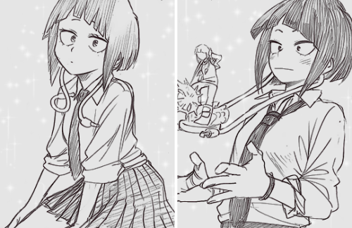 kilruas:✩ Jirou Kyouka ⋆ 耳郎響香 + Horikoshi’s Sketches ✩