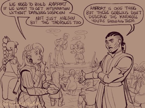 Going Into My Replay Of Aldiirn, One Of My Goals Was To Use Wyll More BUT HE KEEPS DISAPPROVING… It's