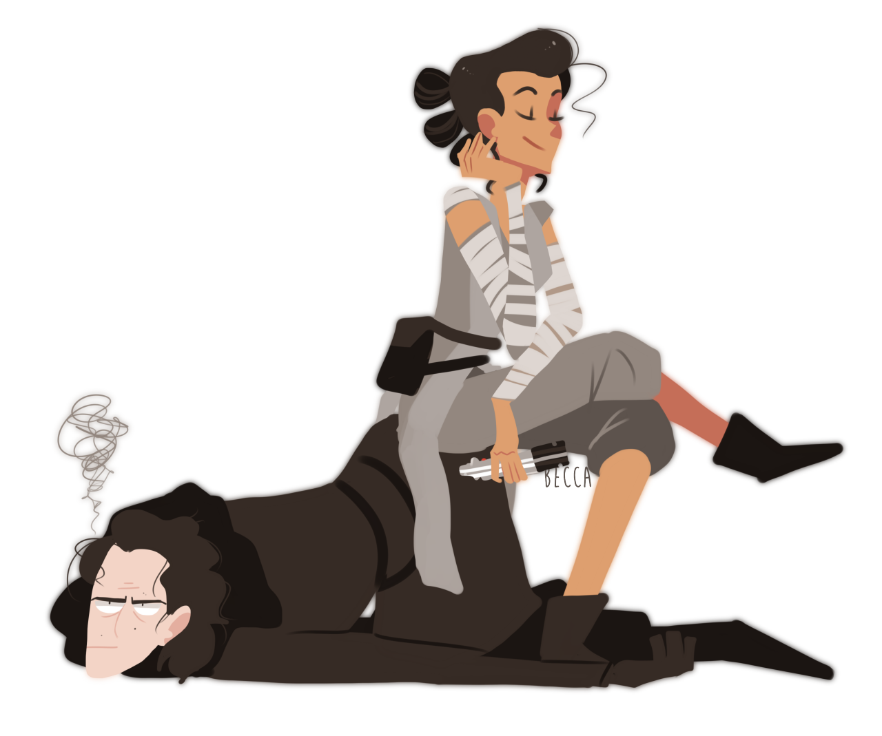 beccadrawsstuff:  geeeeeeeeeeeeeeeeeeeeeeeet dunked on!!!commission for @luv-la