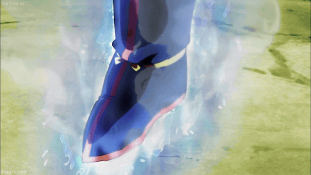 Dbs Gifs Goku S Power Up Using Ultra Instinct