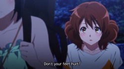 yuriloverotaku:  Kumiko, calm yourself 