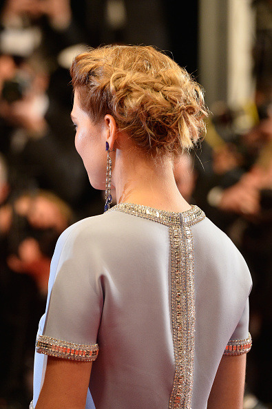 secretbeautysociety:  Léa Seydoux looked beautiful as ever in Miu Miu and a stunning