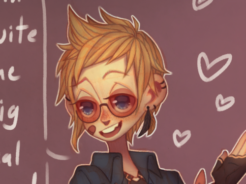 niansue:  @destiny-islanders dresses Prompto in the best outfits I cry every time I see her art of him on my dash~<333- Basically my version of her adorable prompto in this post 