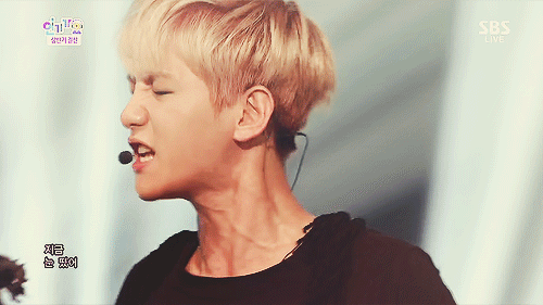 ikimjongin:  Flawless Baekhyun (with colored contacts) 