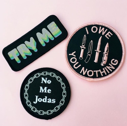 shop-destruya:  Portland, OR! You can find my patches at Darling Distraction!