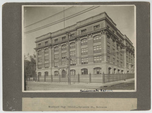 Businessman William Woodward opened the first Woodward High School on October 24, 1831. The oldest p