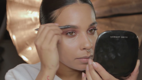 brownskinclub:  Zoë Kravitz Makeup Look | Bianca Harris 