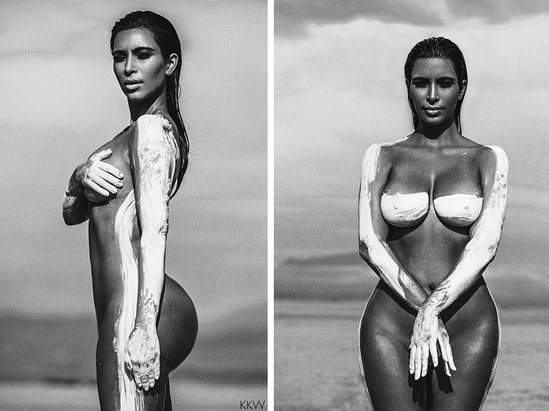 strtmrkt:  Kim Kardashian West Releases NSFW Photos From Desert Shoot With Kesler