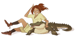 painbows:  Hanji is Steve Irwin and Moblit