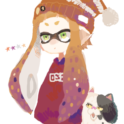 イカちゃん　#splatoon #スプラトゥーン