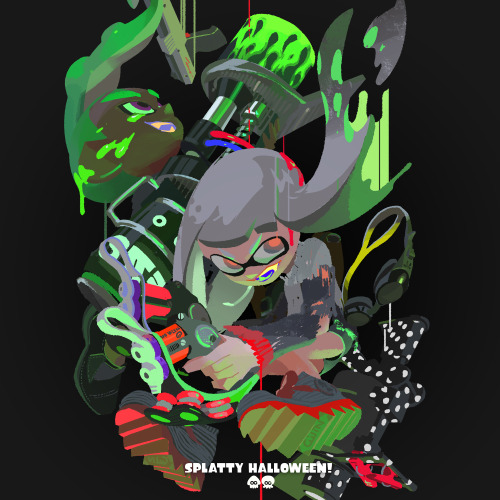 splatoonus:It’s almost time for all the icky Inklings, occult Octolings, unnerving urchins, frighten
