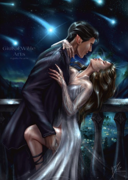 Rhys And Feyre - A Court Of Thorns And Roses