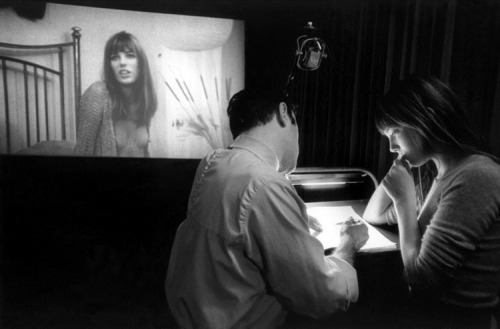 Jane Birkin & Serge Gainsbourgerotismosábanasy un cigarro siempre en la boca