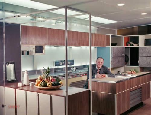 mudwerks: 1954. “Harley Earl, General Motors Vice President of Design, in Frigidaire’s &