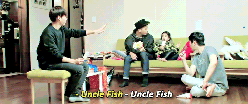 chaearin:  The members of Big Bang according to Haru (^▽^)  