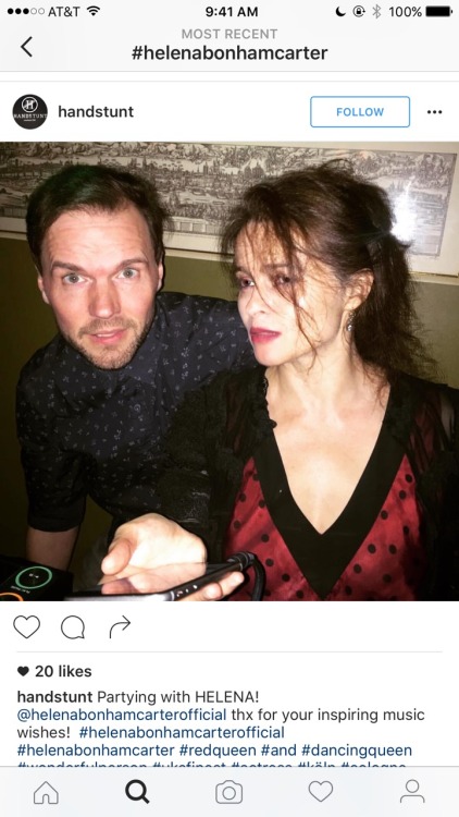 madammn:  When HBC got the aux lmao goal in life is to party with her ❤️ (also the IG in his caption