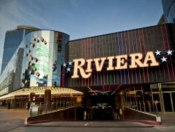 Vegasimages:  Riviera - Bit Late For A Visit   The Riv