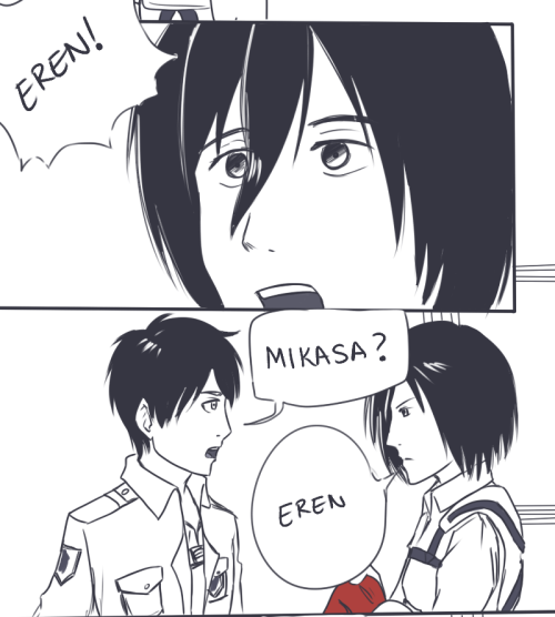 persnickety-doodles:  I always wonder what happens every time Mikasa gets her scarf cleaned. 