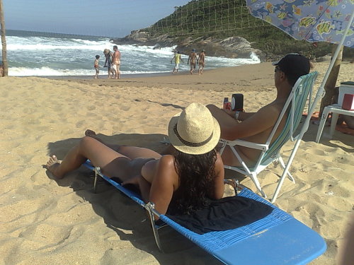 lovelivingthenudelife: natspmorumbi: Praia do Pinho Living the Nude Life ☀️ Follow